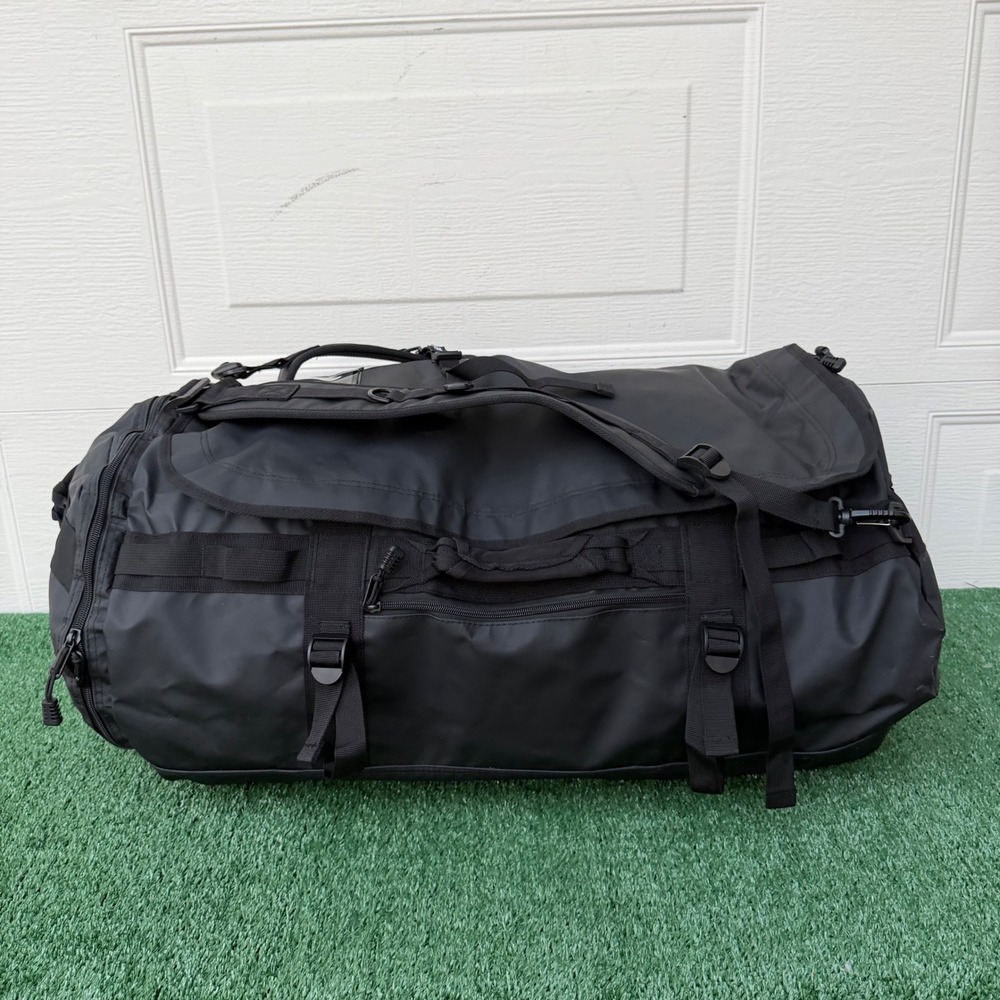 MIER 10110033-9007 Large Black 90L Waterproof‎ Convertible Duffle Bag Backpack - Picture 16 of 16
